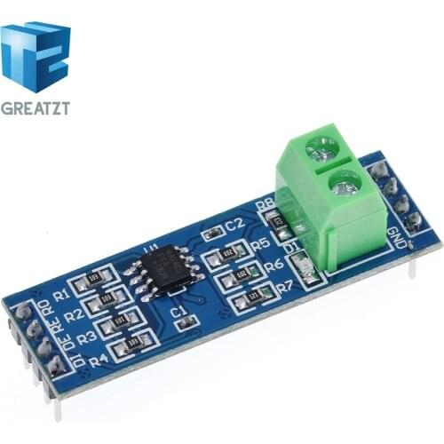 5PCS MAX485 Module RS-485 TTL Turn To RS485 MAX485CSA Converter Module For Arduino Microcontroller MCU Development Accessories