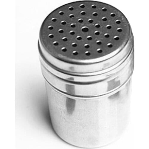 Stainless Steel Cruet Condiment Spice Jars Set Salt And Pepper Shakers Seasoning Pots Kitchen Tools Seasoning Cans