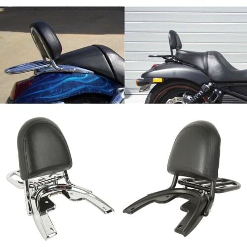 Motorcycle 180 Baseplate Backrest Luggage Rack For Harley VRSCD VRSCA VRSCB 2002-2006 VRSCSE 05
