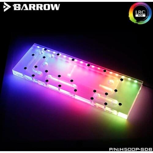 Barrow H500P-SDB waterway plate for Cooler Master H500P case LRC2.0 water cooler Building water channel integrated board