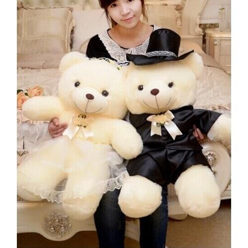 Large 80cm loves teddy bear plush toys ,wedding bears ,proposal ,wedding gift t6039