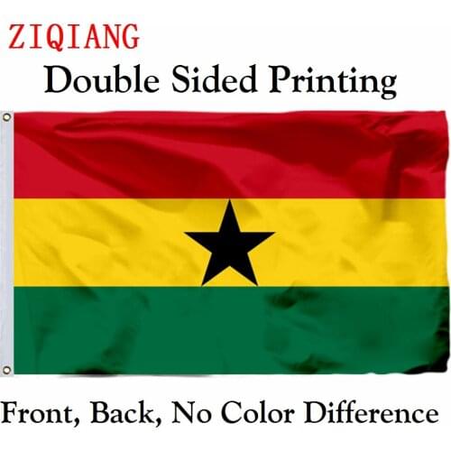 Ghana 1966 Flag 3x5ft Polyester Flying Size 90x150cm Custom High Quality Double Sided Printing Banner