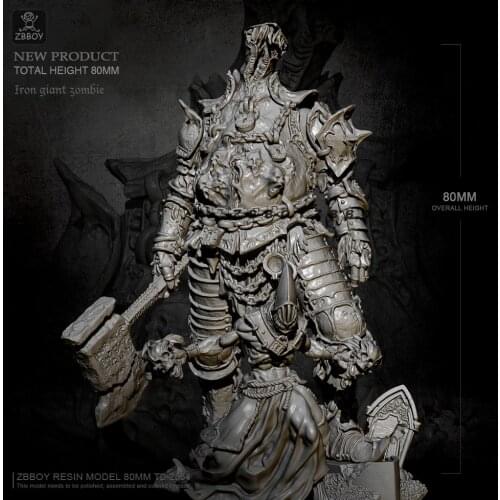 H80mm Resin figure model kits self-assembled TD-2554