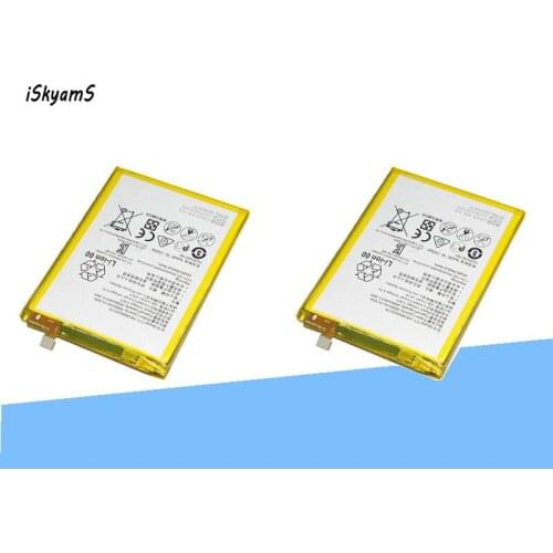 ISkyamS 2x 3900mAh HB396693ECW Replacement Battery For Huawei mate 8 mate8 Batteries Batteria Batterij