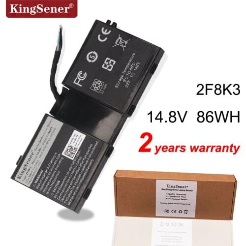 KingSener Korea Cell 2F8K3 Laptop Battery for DELL Alienware 17 18 M17X R5 M18X R1 2F8K3 0KJ2PX KJ2PX G33TT 14.8V 86WH