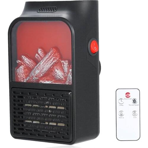 Mini Heater 500W Air Warmer Home Heater 900W Handy Flame Heater Mini Electric Space Heater Warmer Fan Blower Radiator Heating