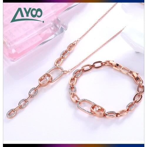 SWA 1:1 Fashion Jewelry Original Charming Beating Heart Chain Geometric Pendant Name Necklace Romantic Female Gift With Logo