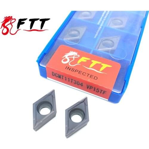 DCMT11T304 VP15TF External Turning Tools Carbide insert High quality Lathe cutter Tool Tokarnyy turning insert