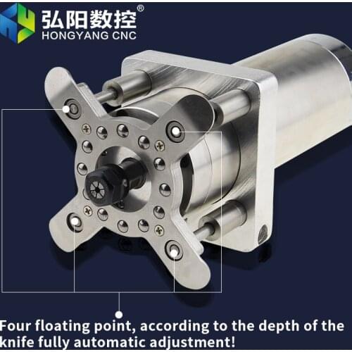 Spindle Motor Clamping Bracket Diameter 100mm Automatic Fixture Plate Device for water cooled / air cooling CNC spindle motor