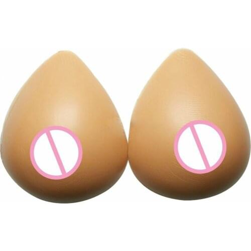 Womens Fashion 1400g Realistic Silicone Breast Forms Fake Boobs Enhancer for Mastectomy Handmade Top Selling Product In 2019