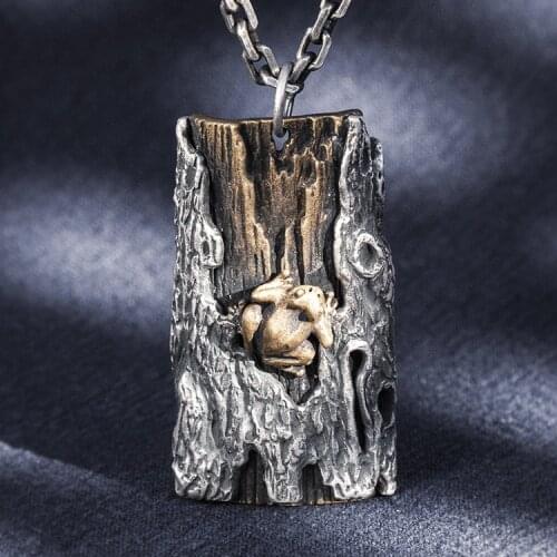 999 Sterling Silver frog handmade Pendant charm jewelry F women jewelry mom gift A5173