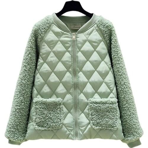 Winter Parkas Women 2021 Casual Solid Thick Warm Jackets Coats Stand Collar Pockets Ladies Down Outwear Chaquetas Parkas Mujer