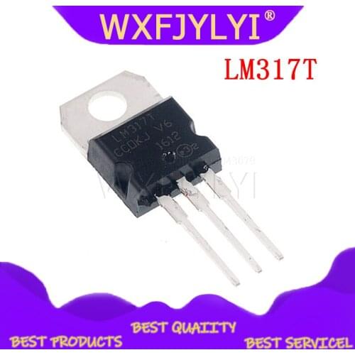 10pcs LM317 LM317T 1.2-37V TO-220 New and original