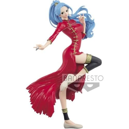 2021 20cm In stock! Japanese original anime figure one piece Nefeltari Vivi action figure collectible model toys for boys