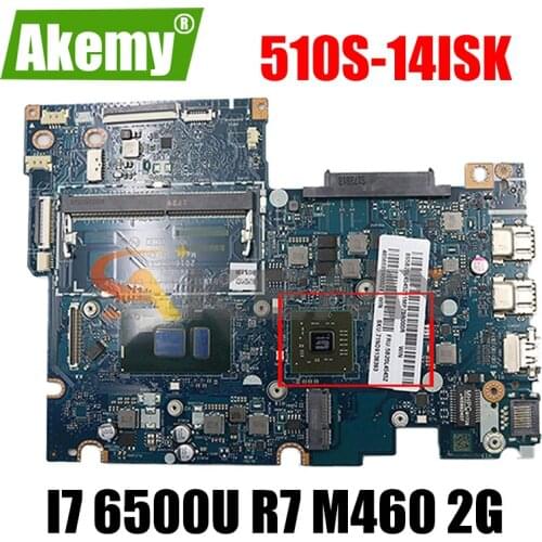 Akemy For Lenovo 510s-14isk Laptop PC Motherboard I7 6500U R7 M460 2G Graphics la-d451p 100% Test OK