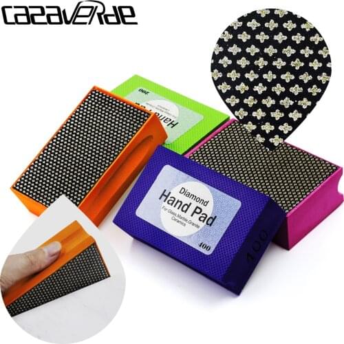 DC-LEHPP01 diamond electroplated hand polishing pads for stone ceramic glass and hard material