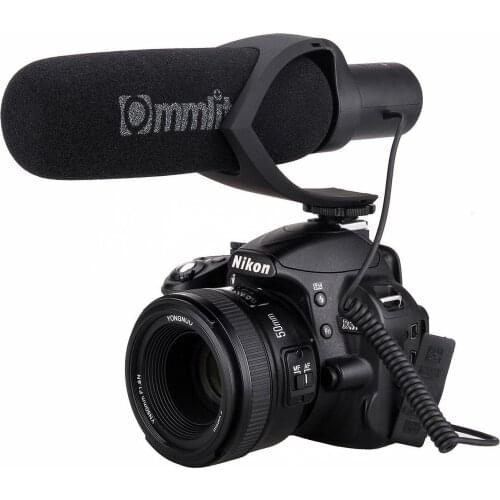 Hot Sale CVM-V30 Camera Microphone Photography Interview Lightweight Video Microphone Super-Cardioid Directional Condenser