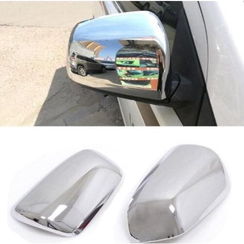 Chrome Side Rearview Mirror Cover Trim For Mitsubishi Lancer Lancer EX 2008-2017