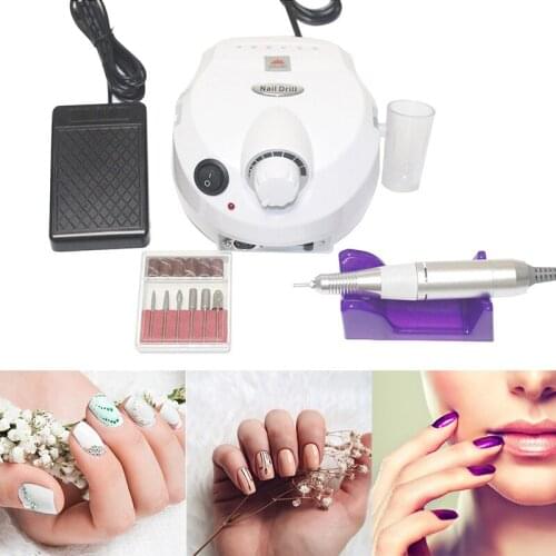 30000RPM Manicure Tool Pedicure Electric Drill File Nail Art Machine Polishing Shape Tools SSwell