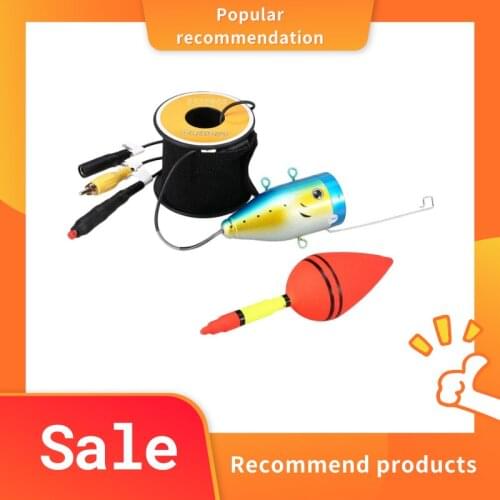 1200Tvl Underwater Fishing Camera 24 Leds Night Vision Waterproof Fish Shape Boat Ice With 15M Cable