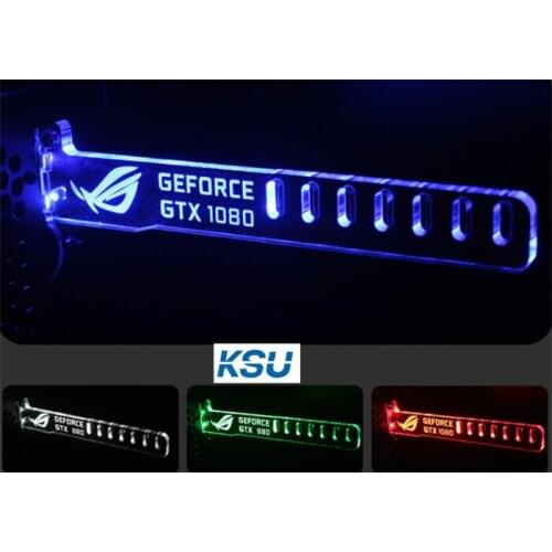 Graphics card support bracket bending resistance led Breathing lamp Stand Mounting Suitable for mini Graphic video card