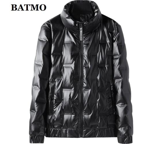 BATMO 2020 new arrival winter 80% white duck down jackets men,mens waterproof warm jackets,8002