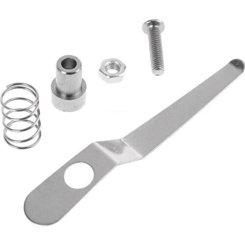 OOTDTY Stainless Steel Specimen Presser Holder Slides Clips for Biological Microscope