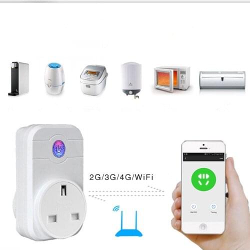 WiFi smart plug Timer wifi socket plug Smart mobile phone remote wireless controls voice control for iphone Ipad Android