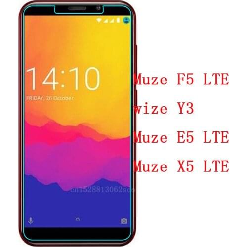 Tempered Glass for Prestigio Muze E5 X5 F5 LTE wize Y3 Screen Protector cover Explosion-proof Mobile phone Film Case Glass