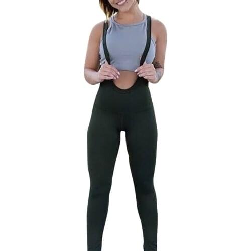 Women 2018 Summer Solid Spaghetti Strap Leggings Gym Fitness Tights Bandage Yoga Pants Sports Running Leggings Sexy Sport Pant