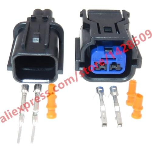 5 Sets 2 Pin 0.6 Seires HP285-02021 HP281-02020 HP291-02040 Automobile Wire Harness Waterproof Socket Cable Connetcor