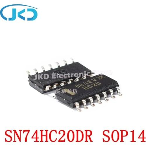10pcs 74HC20DR 74HC20D 74HC20 SOP-14 New IC