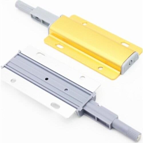 10pcs/lot Good Quality Silver Gold Kitchen Cabinet Door Stop Drawer Closer Damper Buffers With Screws