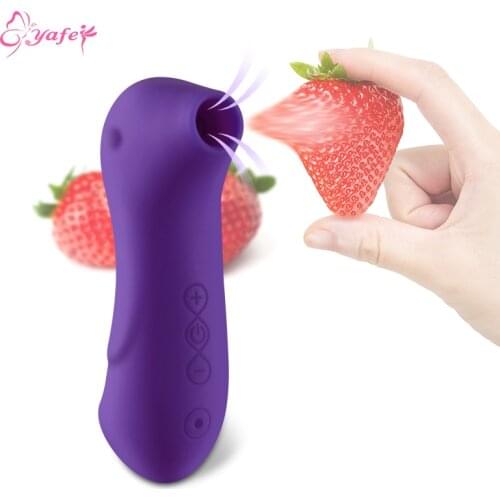 10 Speed Clitoris Sucker Vibrator Nipple Sucking Blowjob Tongue Vibrating Vaginal Stimulator Sex Toy for Women Masturbator