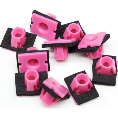 15Pcs Side Garnish Moulding Clip With Sealer For Hyundai Santa Fe (Sport) Kona 87756-2J000 KIA Sorento