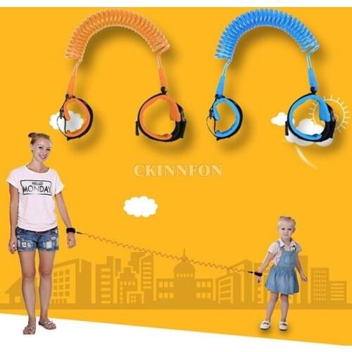 200Pcs/Lot Toddler Baby Kids Safety Harness Child Leash Anti Lost Wrist Link Traction Rope