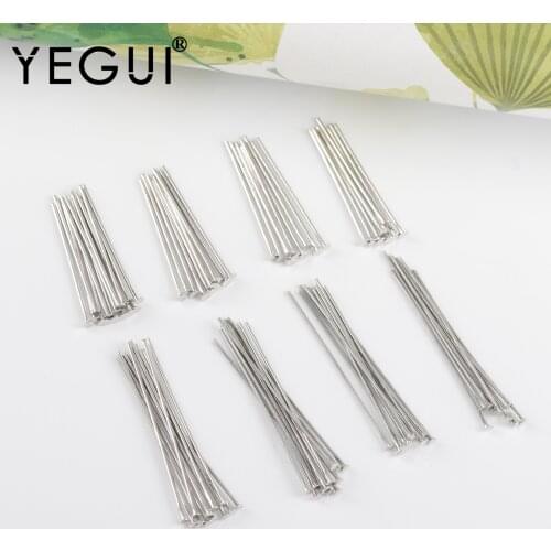 YEGUI M1069,jewelry accessories,needle,jewelry making,rhodium plated,nickel free,jewelry findings,diy accessories,20g/lot