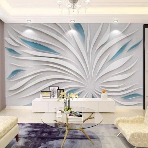 Bacal Large Murals Abstract Building 3d Murals Wallpaper for Living Room TV Background stereoscopic 3d Wall Mural Wall paper