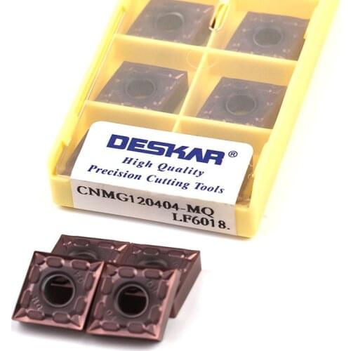 DESKAR CNMG120404 CNMG120408 MA HS MQ MS LF6018 High-quality carbide inserts, lathes, CNC tools, turning tools, stainless steel