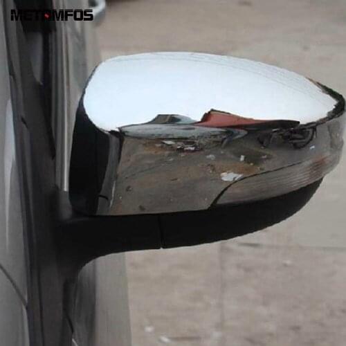 For Ford Kuga Escape 2013 2014 2015 ABS Chrome Rearview Side View Wing Mirror Cover Trim Decoration Frame Exterior Accessories