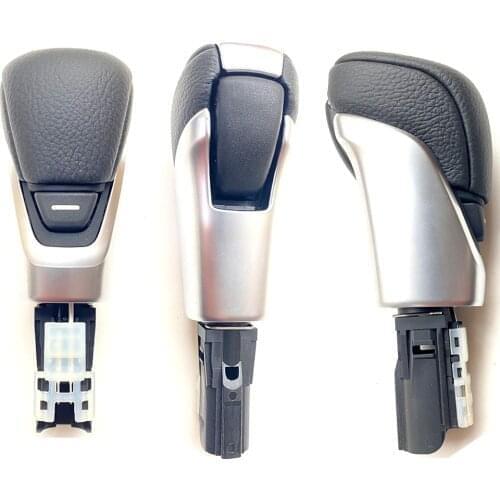 For Nissan Altima Teana Sylphy Tiida Bluebird 2019-20 Genuine Leather car automatic gear lever head gear shift car gearbox head