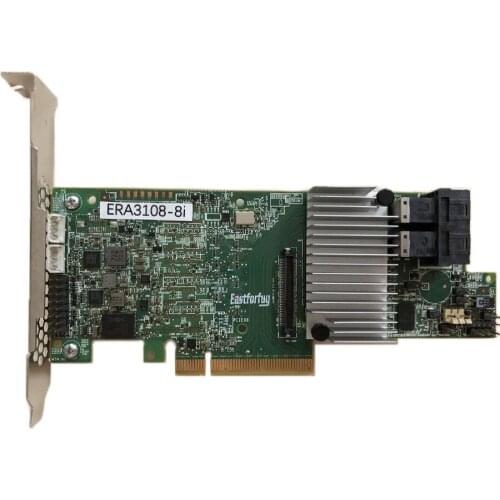 Eastforfuy SAS ERA3108-8i 8 port 1G cache SFF8643 12Gb RAID0.1.5.6 PCI-E 3.0 X8 Controller Card