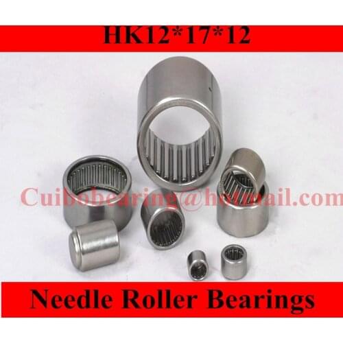 Free shipping High Quality HK121712 7941/12 Drawn Cup Type Needle Roller Bearing 12 x 17 x 12mm