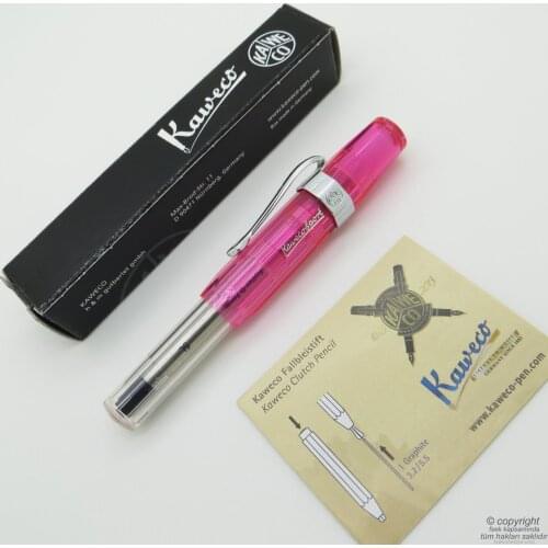 Kaweco 10000582 Ice Sport Transparent Pink Roller Pen
