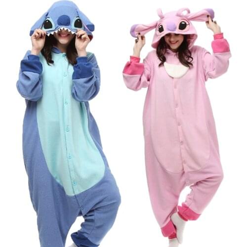 New boys and girls Kigurumi pajamas unicorn jumpsuit cartoon fleece couples family party anime jumpsuit home service