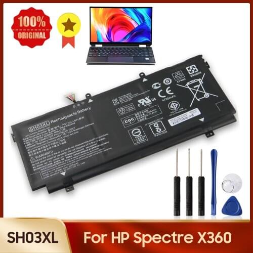 Original Replacement Battery TPN-Q178 SH03XL For HP Spectre X360 CN03XL 13-W020TU HSTNN-LB7L 13-AC013TU 5020mAh + tools