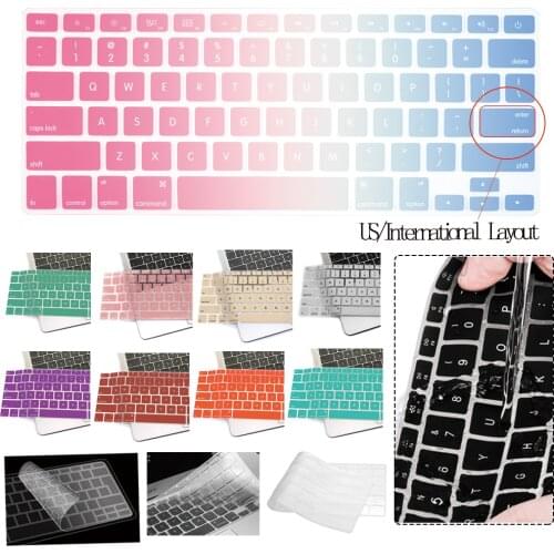 Laptop Keyboard Film for Apple Macbook Pro 13" A2251 A2289 2020/Pro 13" A2338 (M1) 2020/Pro 16" A2141Silicone Cover