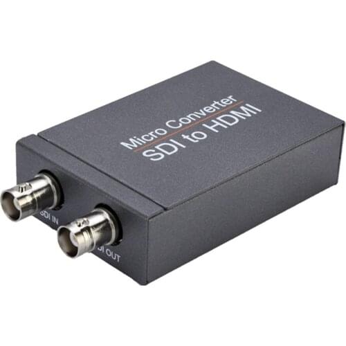 SDI to HDMI-Compatible Converter SDI to HDMI-Compatible Audio De-Embedder Stereo Audio US Plug