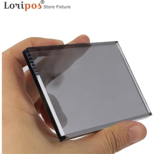 Transparent Cover Back Base Wall Mounted Price Tag Shef Price Display Frame Supermarket Label Holder Picture Frame Desk Sign