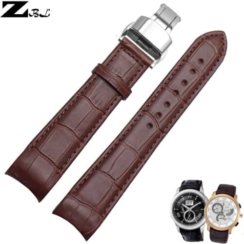 Genuine Leather Bracelet curved end watch strap for citizen BL9002-37 05A BT0001-12E 01A watch band 20mm 21mm 22mm watchband